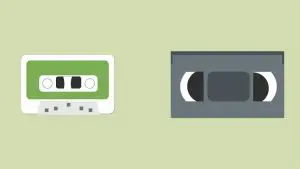 Fita cassete e VHS