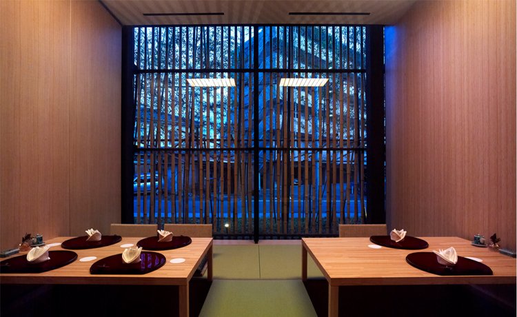 hotel feito de bambu