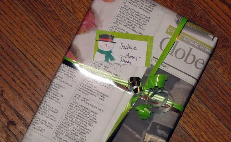 Embalagens de presentes