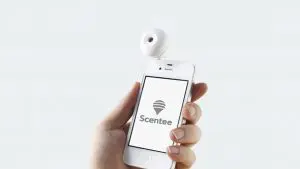 Smartphone com Scentee