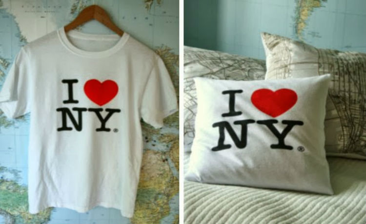 Reutilize aquela camiseta velha para fazer uma linda almofada