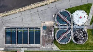 Estação de tratamento de águas