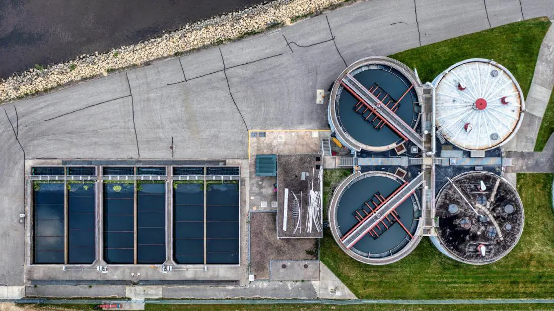 Estação de tratamento de águas