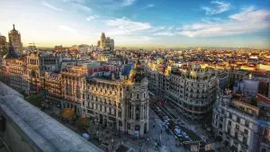 Espanha, Madrid e metrópole em Madrid