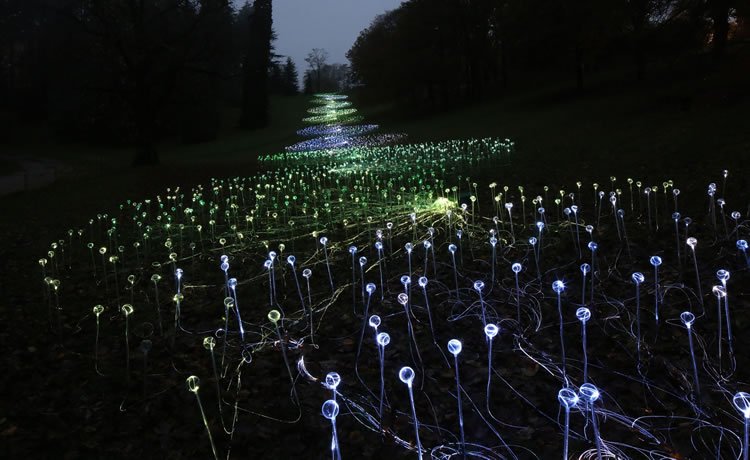 "Jardins luminosos", Waddesdon Manor, UK 2013