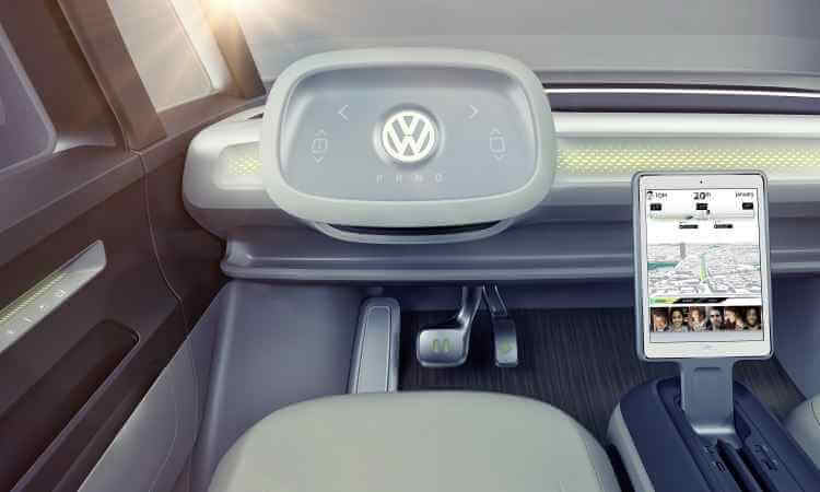 Volante da Volkswagen Kombi I.D. Buzz