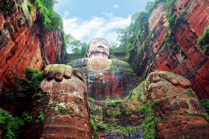 Giant Buddha, Leshan, China