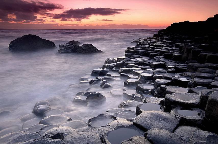 Giant's Causeway, Antrim, Irlanda do Norte, Reino Unido