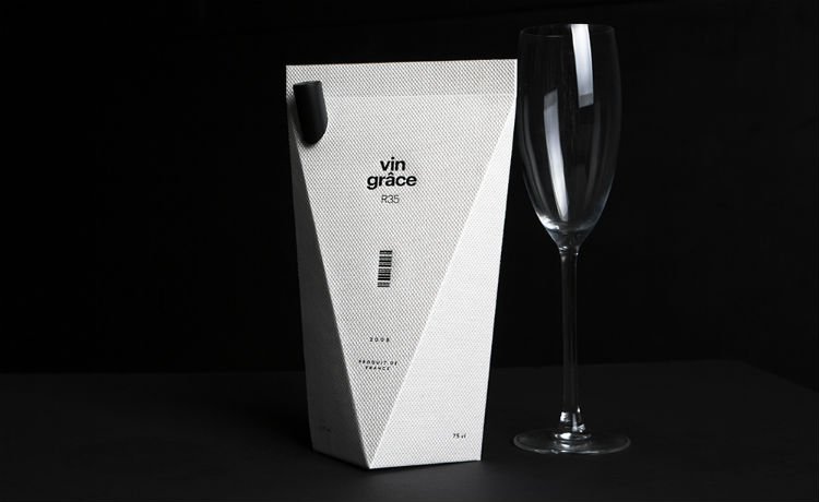 vin grace embalagem design