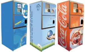 Máquinas trocam embalagens por dinheiro