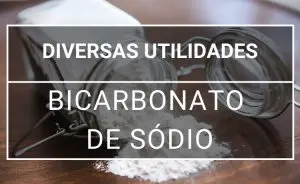 utilidades do bicarbonato de sódio
