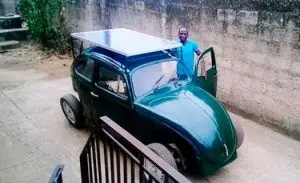 Fusca eólico e solar