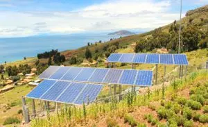 Painéis solares fotovoltaicos