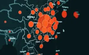 Mapa do Corono vírus