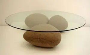 Base de mesa é feita com papelão reciclado