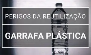 Garrafa de água de plástico