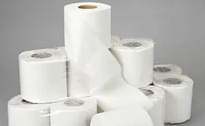 Rolos de papel higiênico