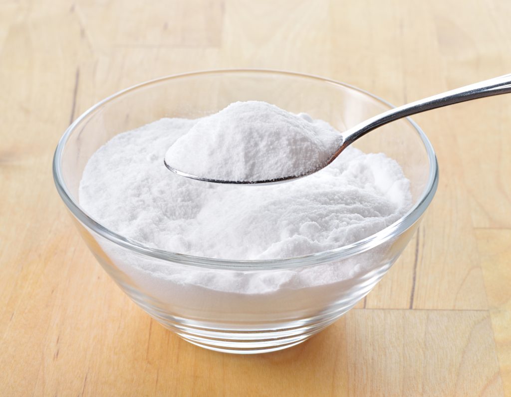 Bicarbonato de sódio na colher