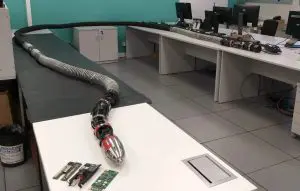 Robô para limpeza de petróleo