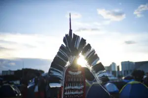 Lideranças participam do 15ª Acampamento Terra Livre