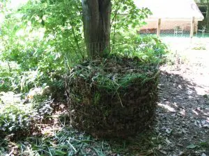 composteira orgânica cilindrica